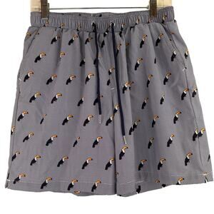 Mosmann Australia Men's Toucan Bird Swim Trunks Size Large